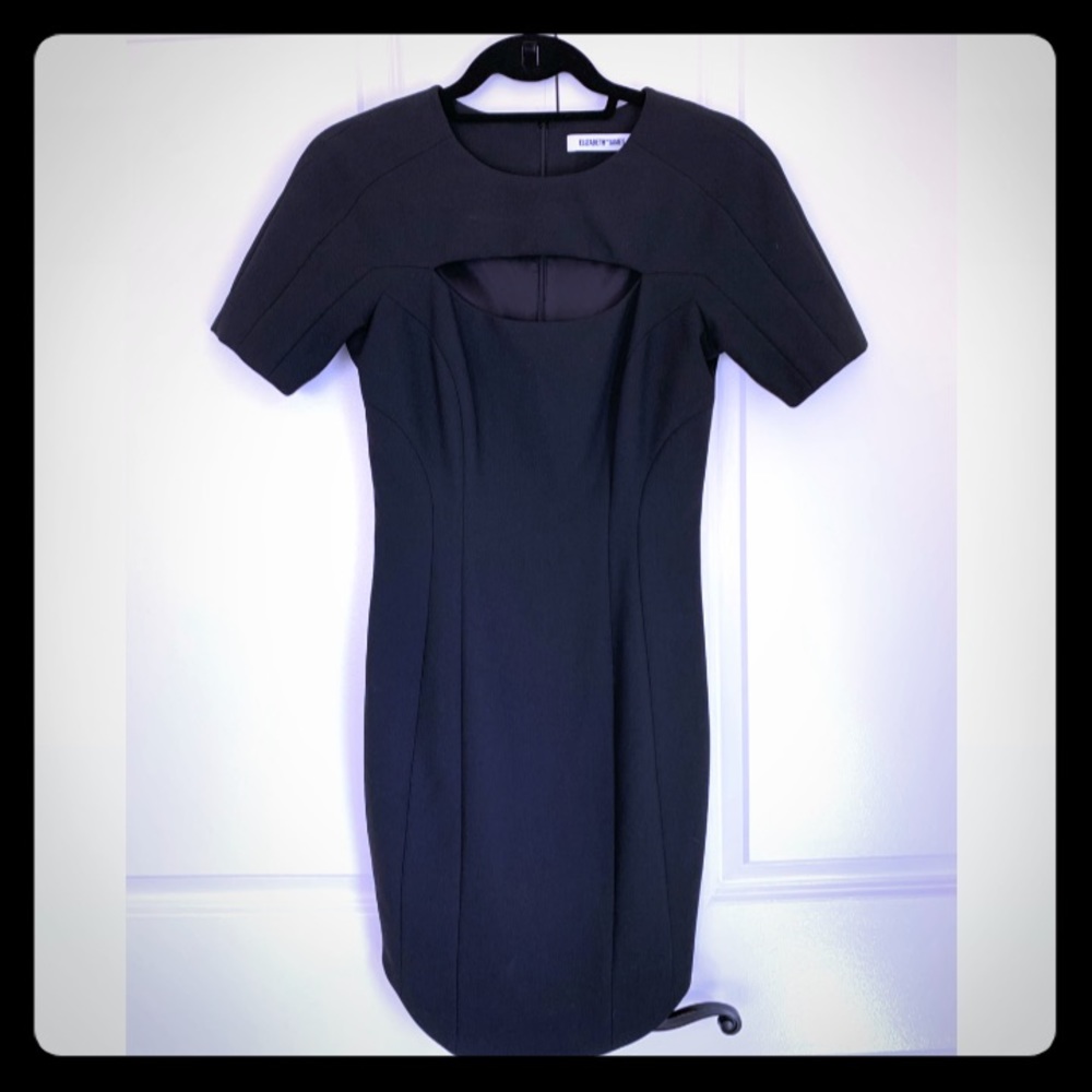 Elizabeth and James black dress